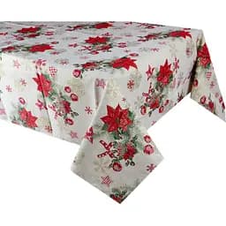 Скатерть гобеленовая Lefard Donner lurex новогодняя с люрексом 180х140 см (715-024)