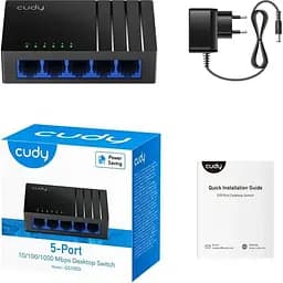 Коммутатор Cudy GS105D, 5 портовый Gigabit Desktop Switch (GS105D)