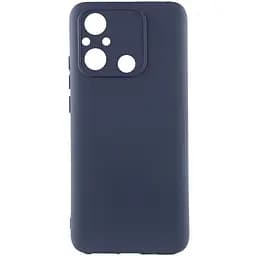 Чехол Getman TPU Liquid Silk Full Camera для Xiaomi Redmi 12C Синий/Midnight Blue