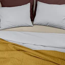 Плед-покривало Cosas Waffle Weave Curcuma 110х140 см (Blanket_23Curcuma_WaffleWeave_110x140) - мініатюра 3