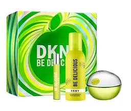 Набор Donna Karan Be Delicious 100 мл парфюмированная вода, 15 мл парфюмированная вода, 150 мл Мусс для душа