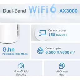 Маршрутизатор TP-Link (DECO-PX50-3-PACK) - мініатюра 4