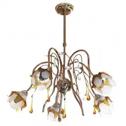 Люстра підвісна Brille флористика E14 60W G (LK-053S/5)
