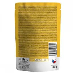 Вологий корм Brit Care Mini для собак, з філе кролика та лосося в соусі, 85 г - мініатюра 3