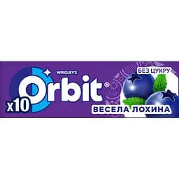 Гумка жувальна Orbit Весела лохина драже 14 г (708298) - мініатюра 2
