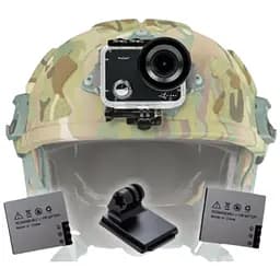 Екшн-камера AirOn ProCam 7 Black Tactical Helm Kit (4822356754511)