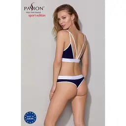 Спортивні трусики-стрінги Passion PS007 Panties navy blue L - мініатюра 7