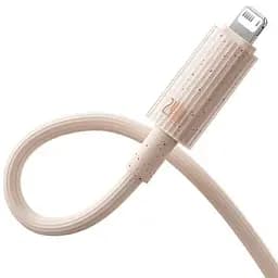 Дата кабель Baseus Habitat Series Fast Charging Type-C to Lightning 20W (2m) (P10360201) Wheat Pink - мініатюра 3