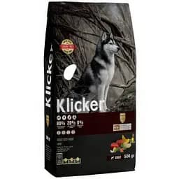 Сухий корм Klicker Холістик беззерновий для дорослих собак з ягням 500 г