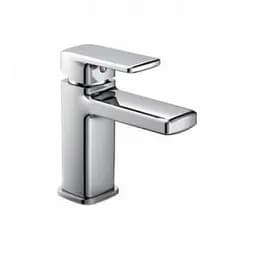 F1060 Змішувач для умивальника литий гусак латунний корпус гайка Ø35 хром Frap 1/10 Хром