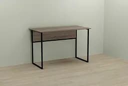 Компьютерный стол Ferrum-decor Коди 75x140x70 черный ДСП Дуб Сонома Труфель 16мм (FRD-103783)