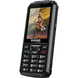 Кнопочный телефон Sigma mobile X-treme PR68 черный 