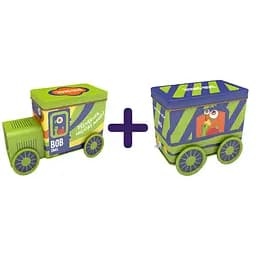 Наборы сладостей с игрушкой и стикером Bob Snail Snack Track + Bob Snail Fruit Start