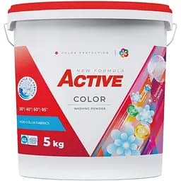 Стиральный порошок для цветных вещей Active Color (65 циклов) 5 кг