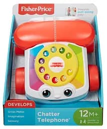 Іграшка-каталка Fisher-Price Телефон (FGW66) - мініатюра 3