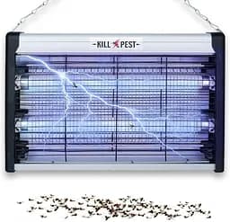 Лампа інсектицидна Led Insect Killer LK-12, знищувач комарів і мух, електроловушка, 12 Вт, площа до 20 м² - мініатюра 4