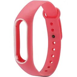 Силиконовый ремешок Primo для фитнес-браслета Xiaomi Mi Band 2 Red-White