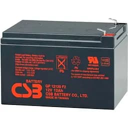 Аккумулятор CSB AGM 12V (12V/12Ah/144Wh) (GP12120) [112281]