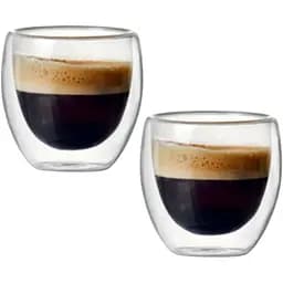 Набір чашок SnT з подвійними стінками 100 мл 2 шт. (202-5)