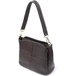 Женская сумка Vintage из натуральной кожи с удобной внутренней организацией 22.5х16.5х11.5 см sum0027555