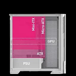 Корпус MSI MPG Velox 300R AirFlow PZ ARGB White - мініатюра 5