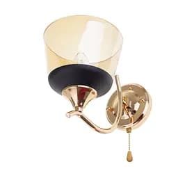 Бра Brille LK-704W/1 E27 FG настінне золотистого кольору