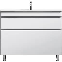 Тумба з умивальником AM.PM Hit 100 см підлогова білий M93A-FSX01002-WC01002WG38 Білий