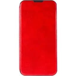 Шкіряний чохол-книжка Epik Belora для Xiaomi Redmi 9C Red