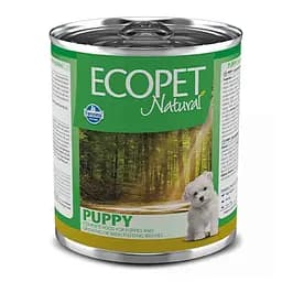 Консервированный корм Farmina Ecopet Natural Puppy Chicken с курицей для щенков всех пород, беременных и кормящих