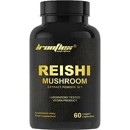 Натуральна добавка IronFlex Reishi Mushroom, 60 вегакапсул