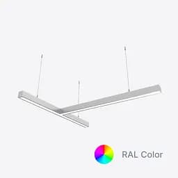 Світлодіодний світильник X-LED 80ВТ Т-подібний ral (840*815*43) LSNT-80c