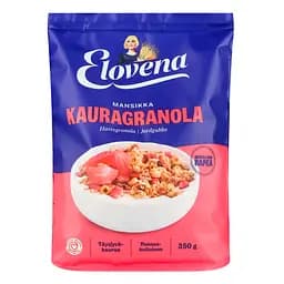 Гранола Elovena вівсяна Полуниця 350 г - мініатюра 2