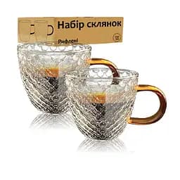 Набір склянок SnT Рифлені, 250 мл, 4 шт. (203-2)