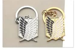 Брелок Attack on Titan Logo (золото.808) - мініатюра 2