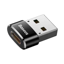 Переходник адаптер 5 А - Baseus Female Type-C to USB Черный (CAAOTG-01)
