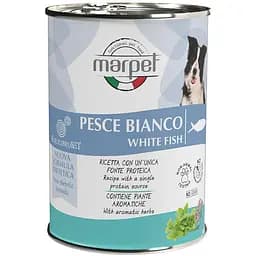 Влажный корм для собак Marpet Aequilibriavet, с белой рыбой, 410 г