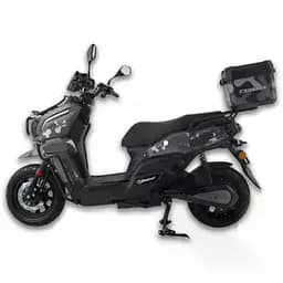 Електроскутер Двомісний Crosser CR-21 (2500W 76.8V/40Ah) Чорний - мініатюра 2