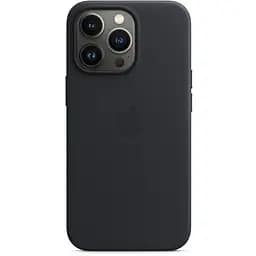 Чохол Leather Case з MagSafe для Apple iPhone 13 Pro Midnight (MM1H3) [61209] - мініатюра 2