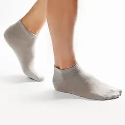 Набір шкарпеток у коробці однотонні чоловічі безшовні якісні ORGANIC cotton 9, 42-43, Сірий - мініатюра 2