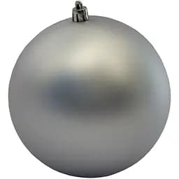 Куля Devilon 12 см срібляста матова (890858)