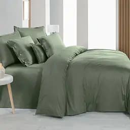 Постельное белье Monochrome Smoke Green Сатин Премиум Sarev pbe0051702