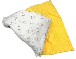 Плед з плюшем Moontime 100x80 см "Milk"