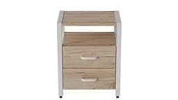 Тумба універсальна Ferrum-decor Вів'єн 2/2 50x41x40 білий ДСП Дуб Сан-Марино 16мм (FRD-104162) - мініатюра 7