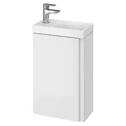 Тумба для ванної кімнати Cersanit Cet В08 з умивальником Cersanit Moduo 40 см Білий UN509-046 30412