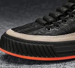 Кеди Grogu Розмір 40 (довжина устілки 255 мм) Black-Orange - мініатюра 4