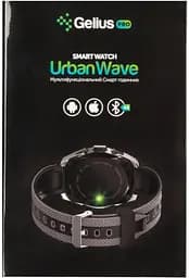 Смарт-годинник Gelius Pro GP-L3 (URBAN WAVE) Black/Red - мініатюра 4