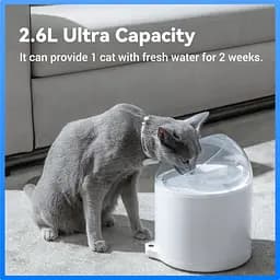 Поїлка CATLINK Wireless Pump & Ultra-Filtration Water Fountain - PURE 2 White - мініатюра 7