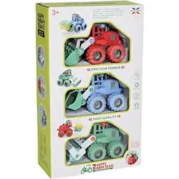 Набір машинок 2018-51-52 інерційні, 11 см, 3 шт., рухомі деталі