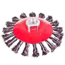 Щітка конусна Alloid Building Tools WB-40100 пучки крученого дроту 100 мм (WB-40100)