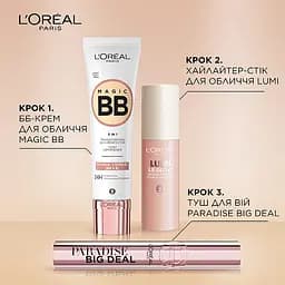 Хайлайтер-стік для обличчя L'Oreal Paris Lumi Le Glow 630 Glowy Creme Chic 6.5 г - мініатюра 3